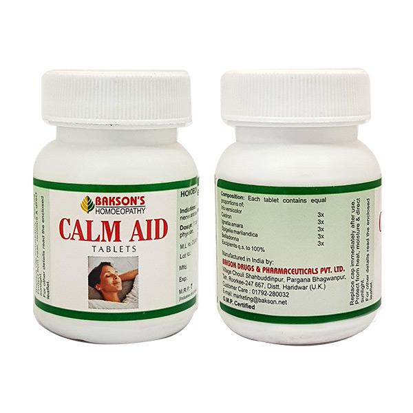 Bakson's Calm Aid Tablet 75 gm